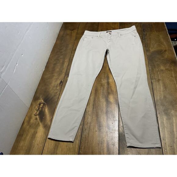 MOTHER The Looker Cropped Khaki Pants Size 29 Island Feever - Picture 1 of 11